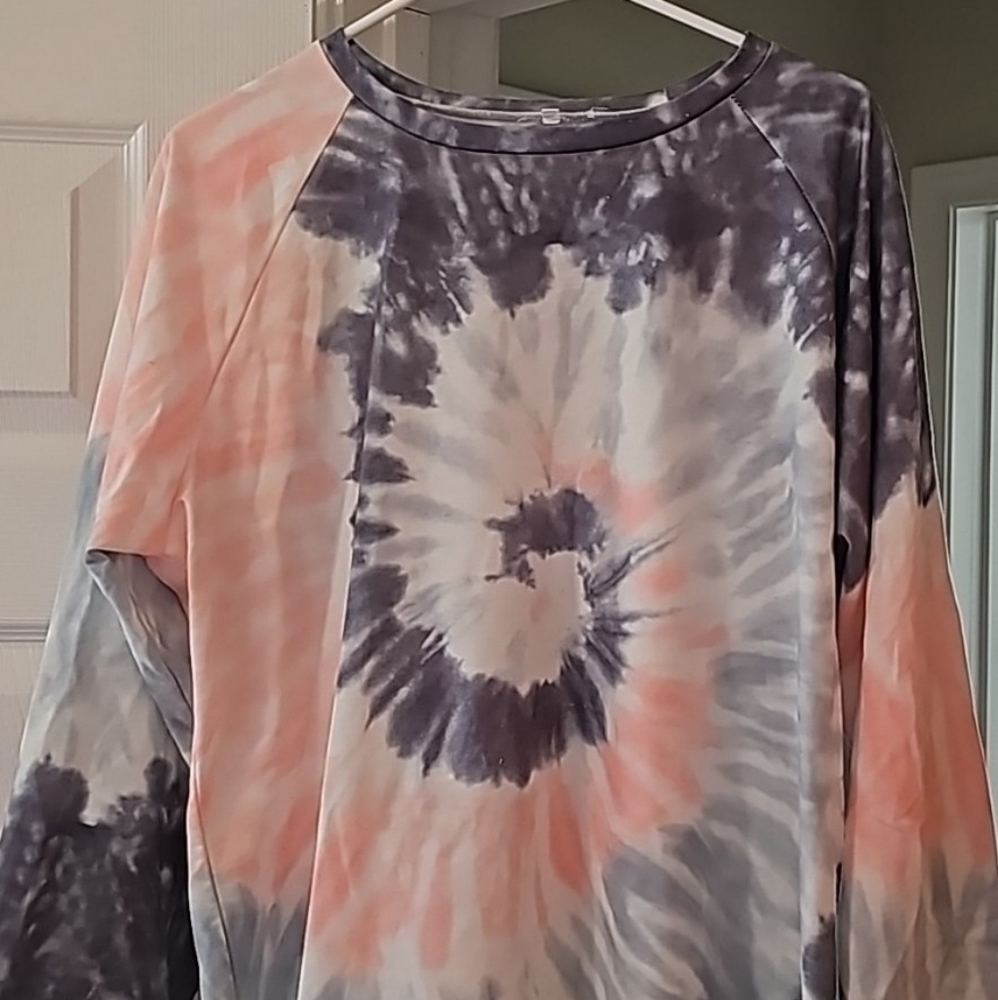 True Craft, 2 long sleeve shirts, peach, blue, white, Size XL - Picture 5 of 10